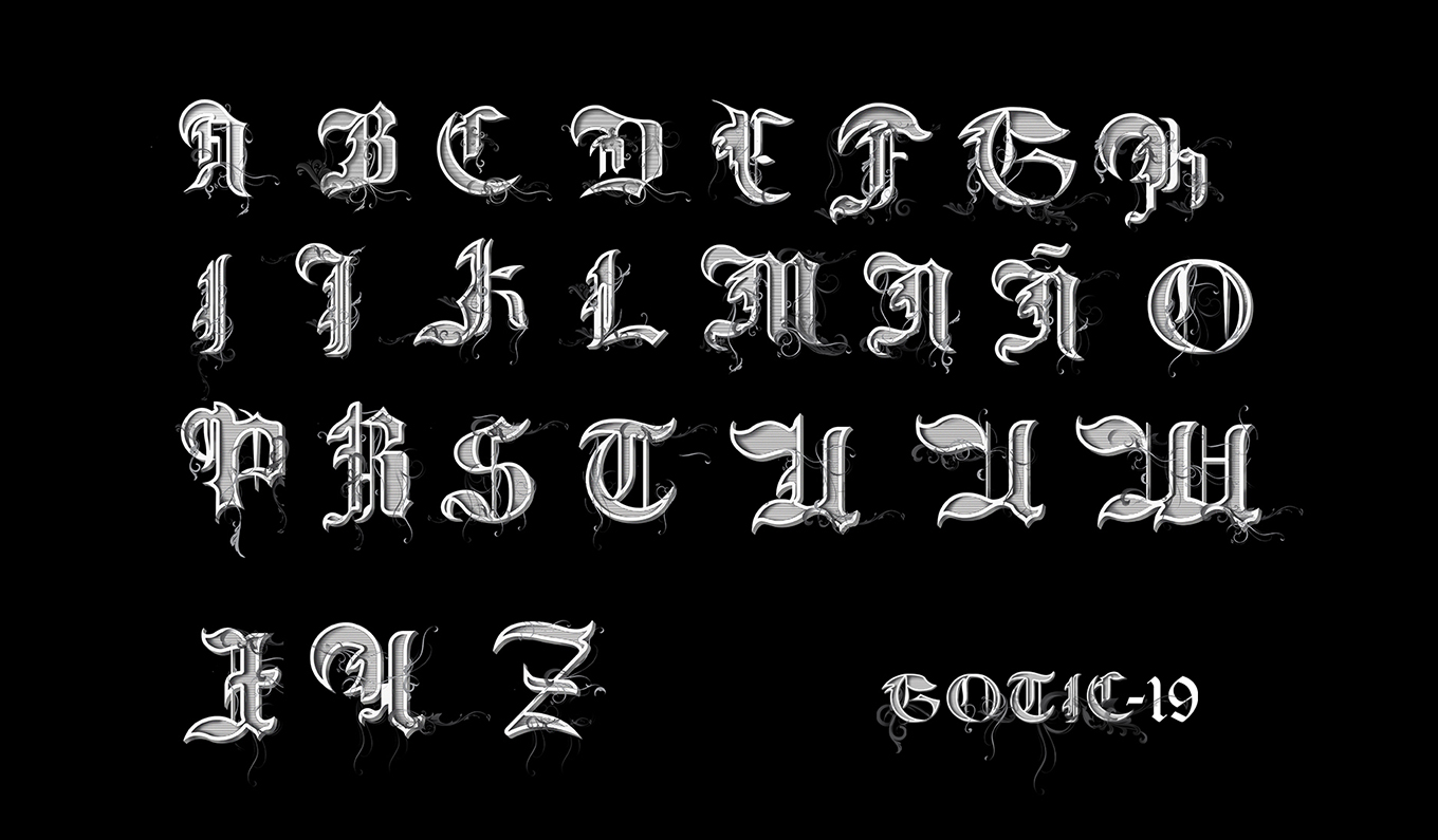 Gothic 19 | Typography