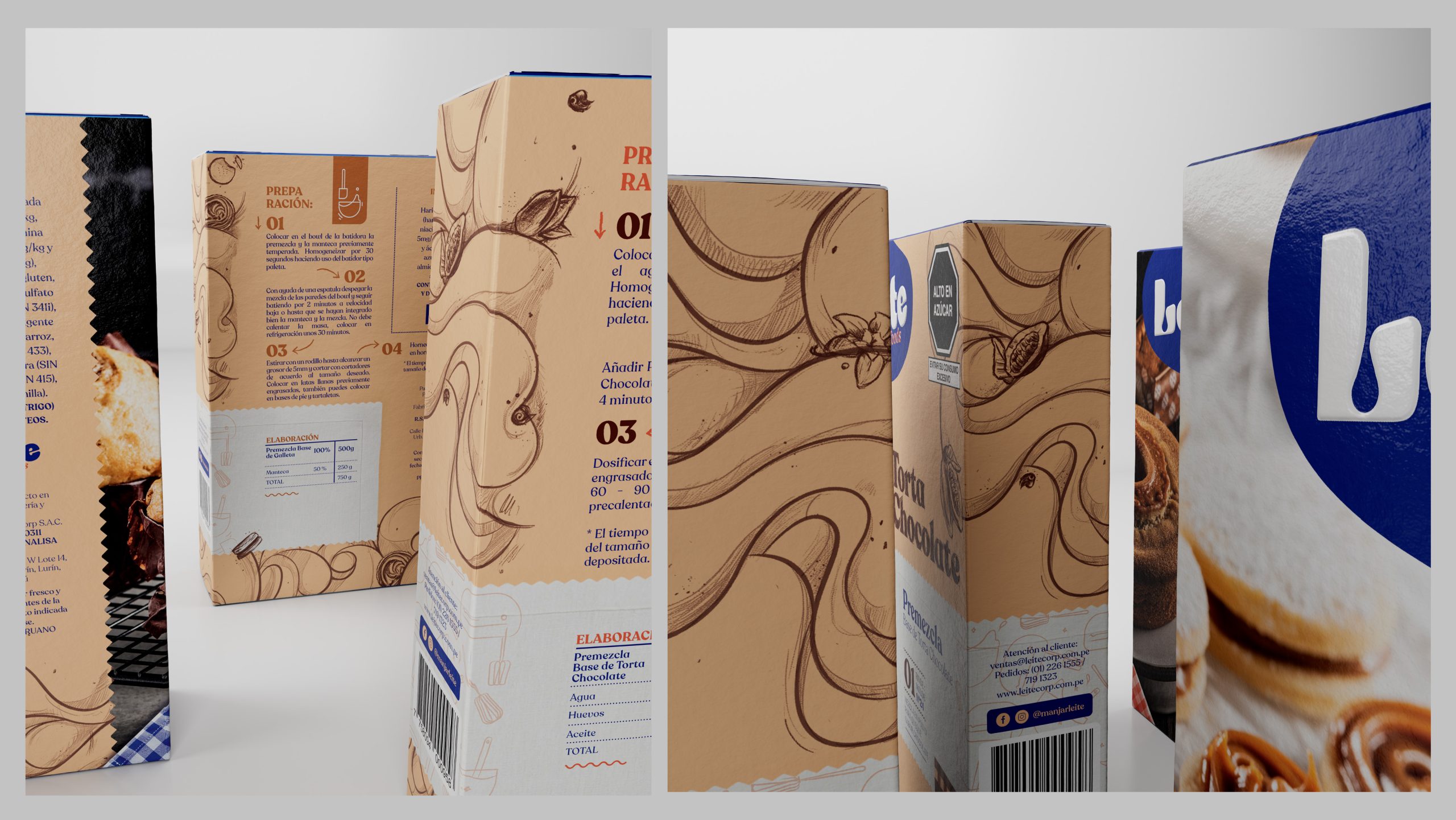 Premezclas Leite | Packaging